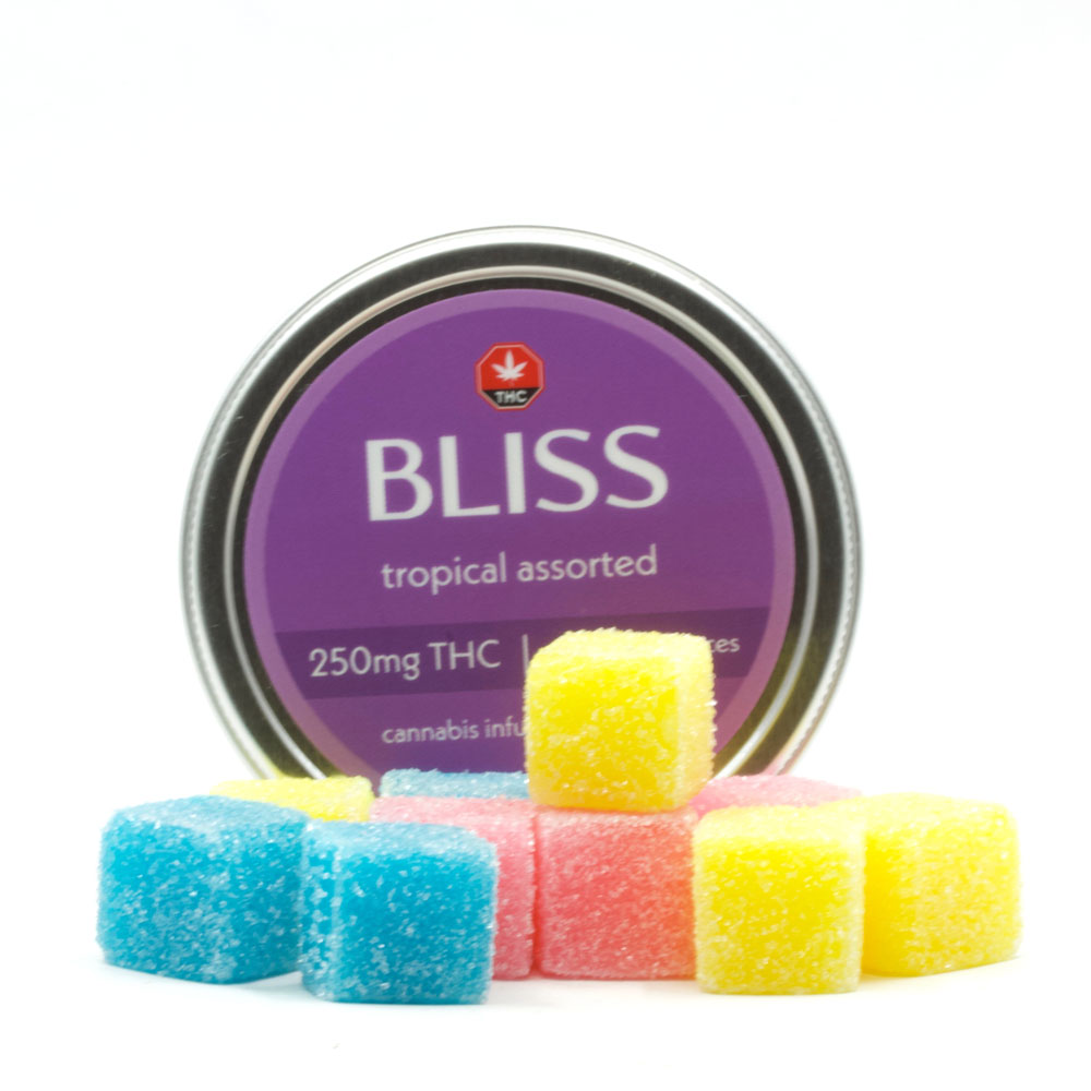 Bliss Tropical 250mg Gummies