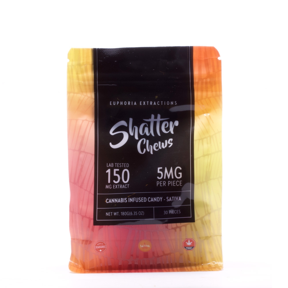 150mg Sativa Shatter Chews by Euphoria