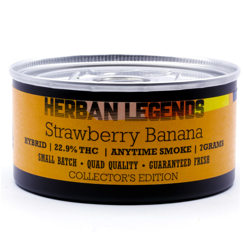 7g Strawberry Banana Tin by Herban Legends