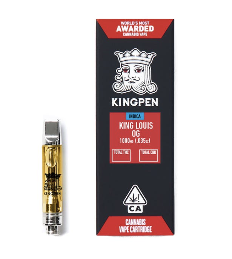 KingPen 1g vape cartridge (assorted strains)