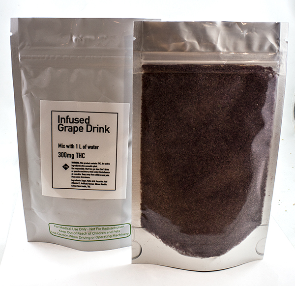 Infused Grape Drink Mix 300mg THC