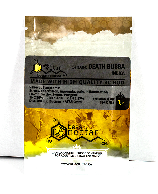 Bees Nectar Shatter- Death Bubba Shatter
