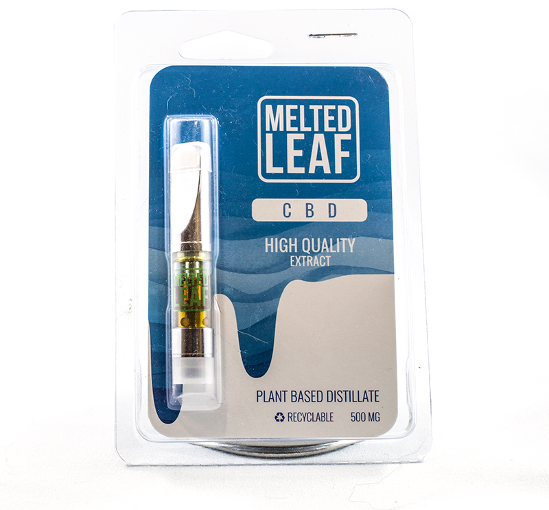 Melted Leaf CBD Vape tip 500mg Total