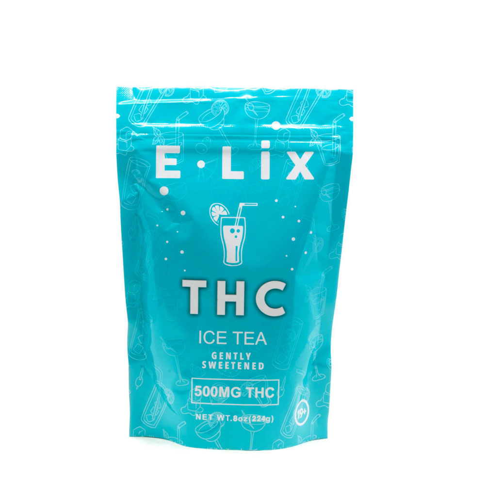 E Lix 500mg THC Ice Tea Beverage Mix