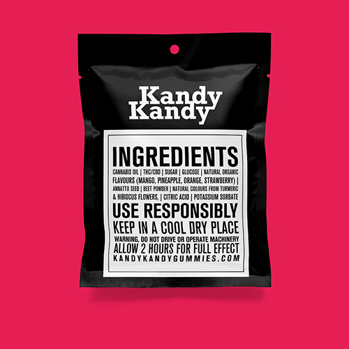 150mg THC Indica Assorted Flavors Kandy Kandy