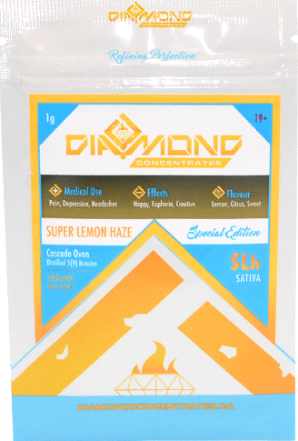 Diamond Concentrates - Super Lemon Haze Shatter