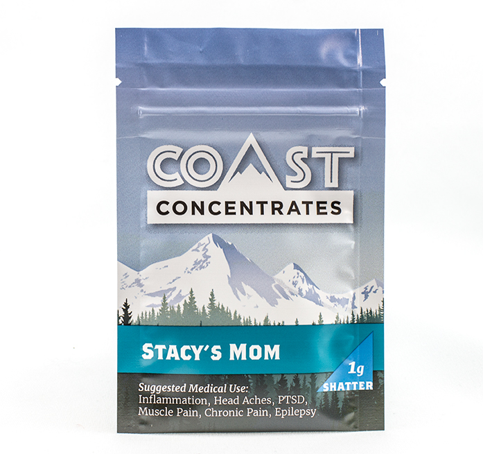Coast Concentrates Shatter - Stacys Mom