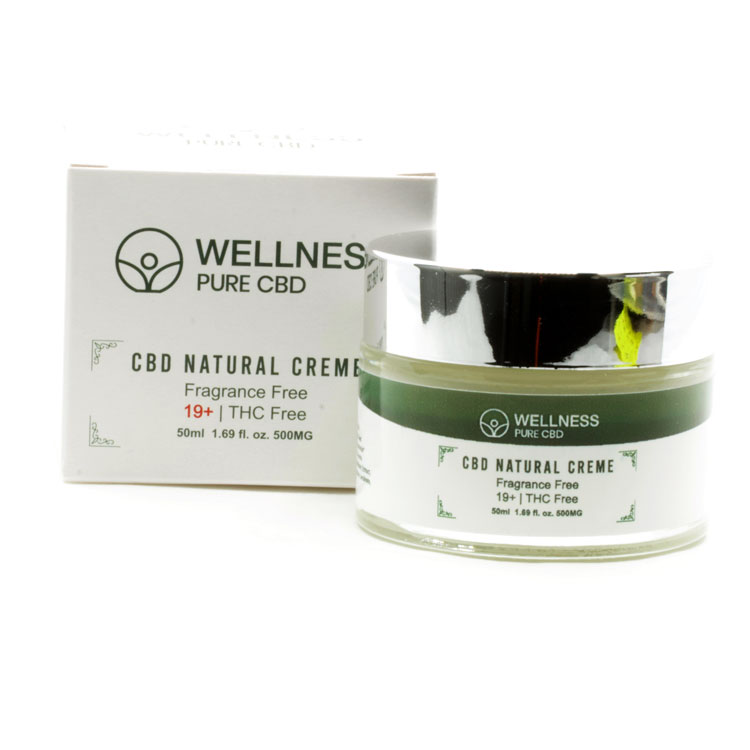 Wellness Pure CBD Cream - 50ml - 500mg CBD