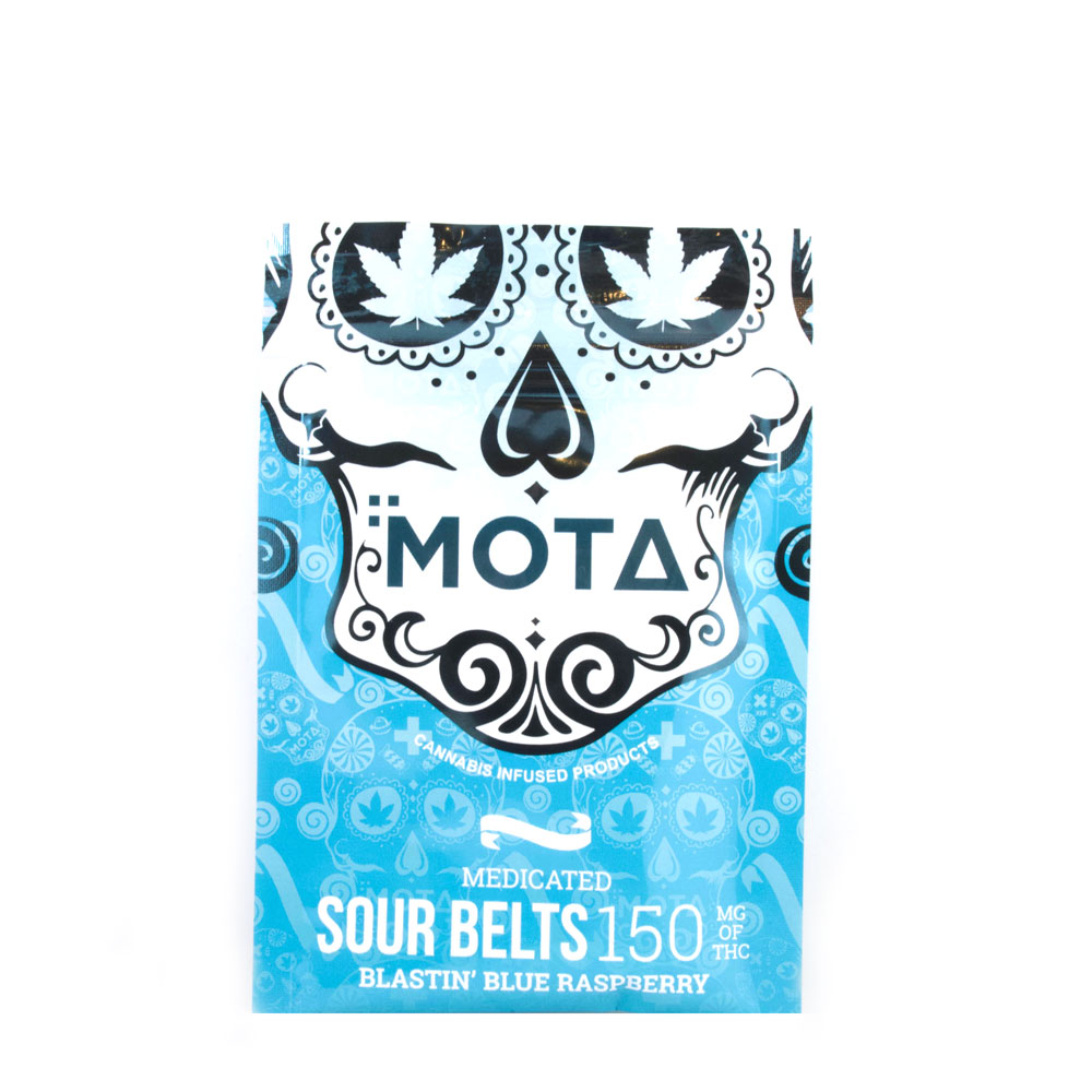 MOTA  150mg Sour Belts- Assorted