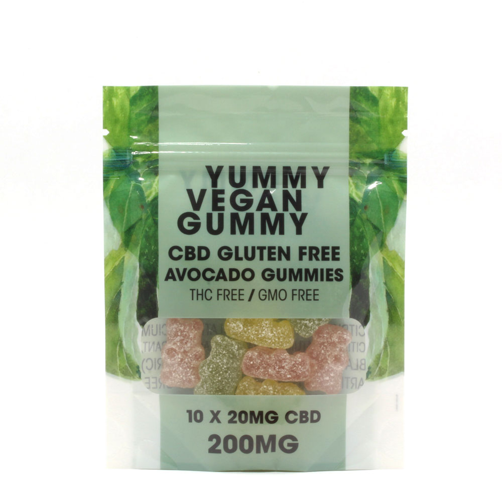 200mg CBD Yummy Vegan Gummy Assorted 