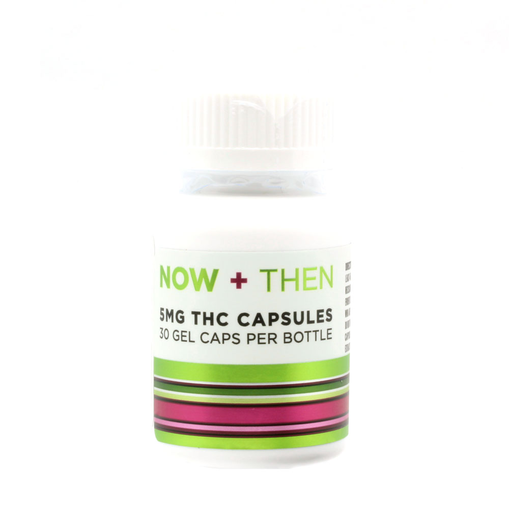 5mg THC Capsules by Now + Then 