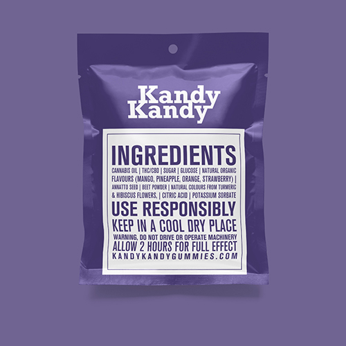 375mg THC Assorted Flavors Kandy Kandy