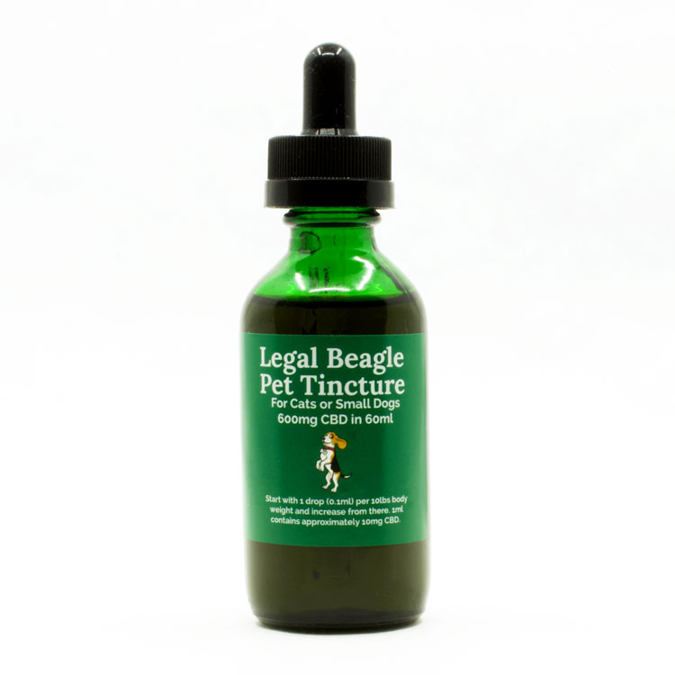 Legal Beagle - CBD Pet Tincture - 600 mg CBD in 60ml