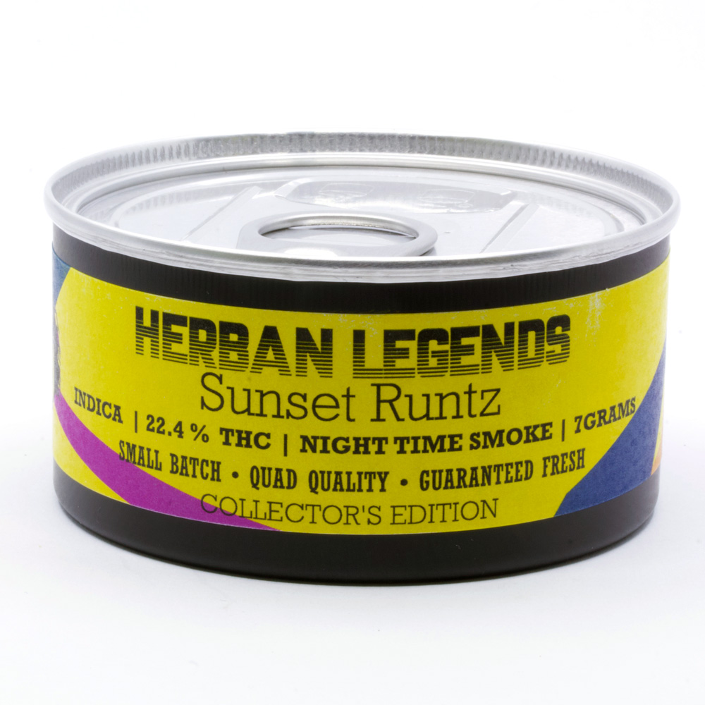 7g Sunset Runtz Tin by Herban Legends