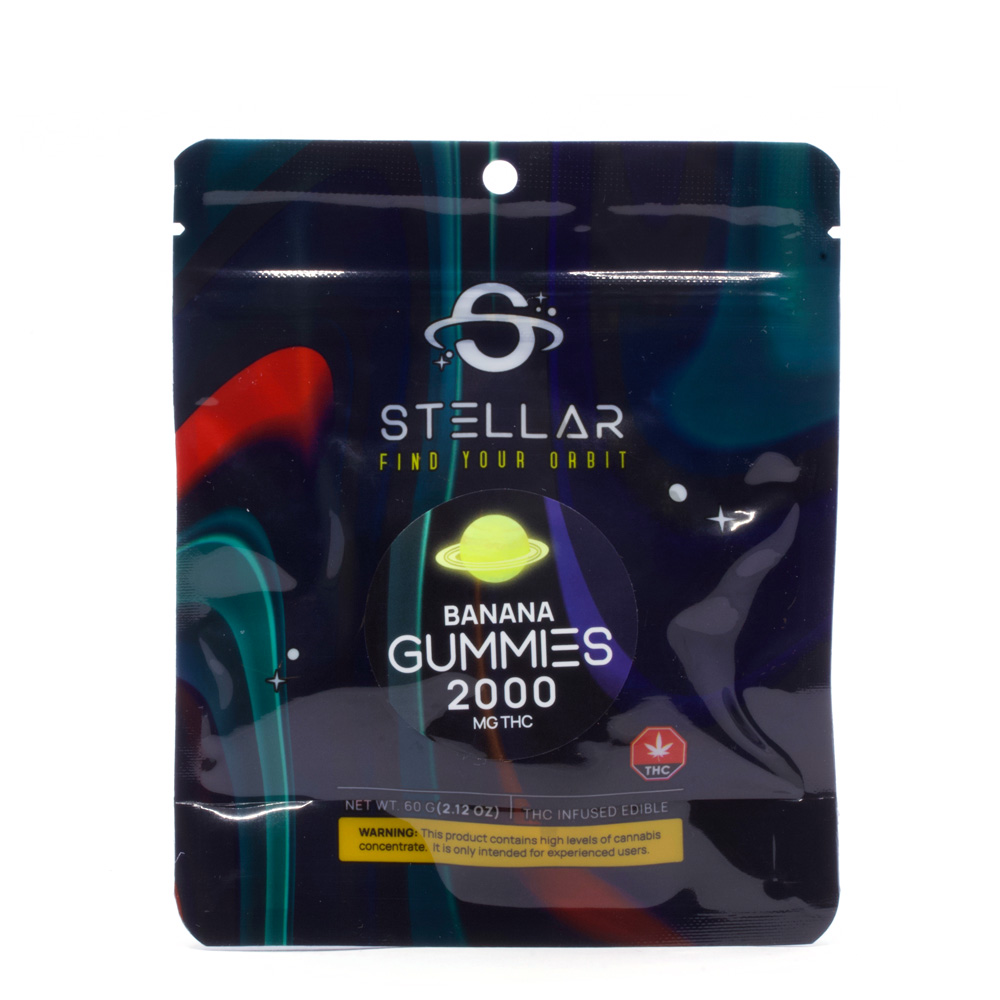 2000mg THC Gummies by Stellar