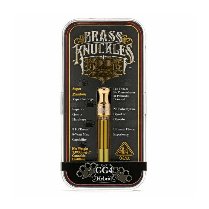 Brass Knuckles Vape Cartridge 1g - Hybrid- GG4