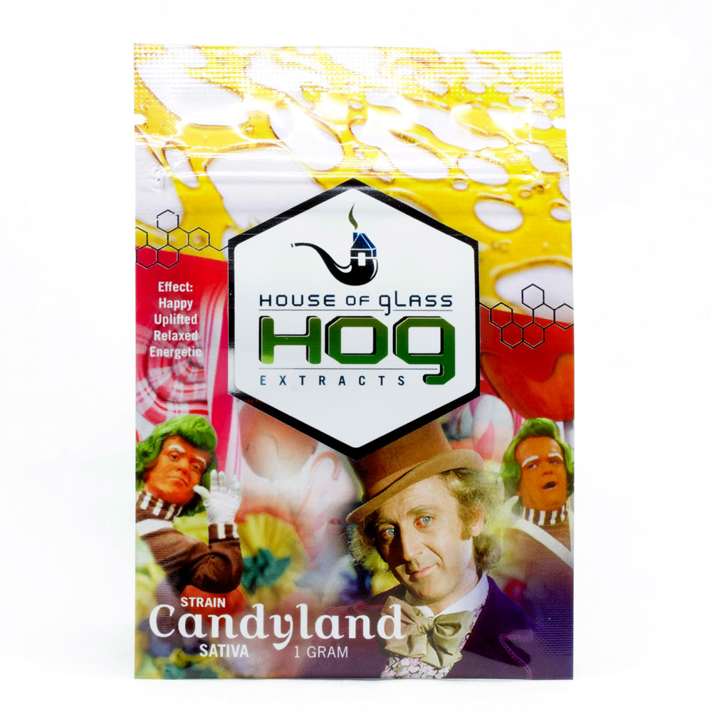 HOG Shatter - Candyland - Sativa 1g