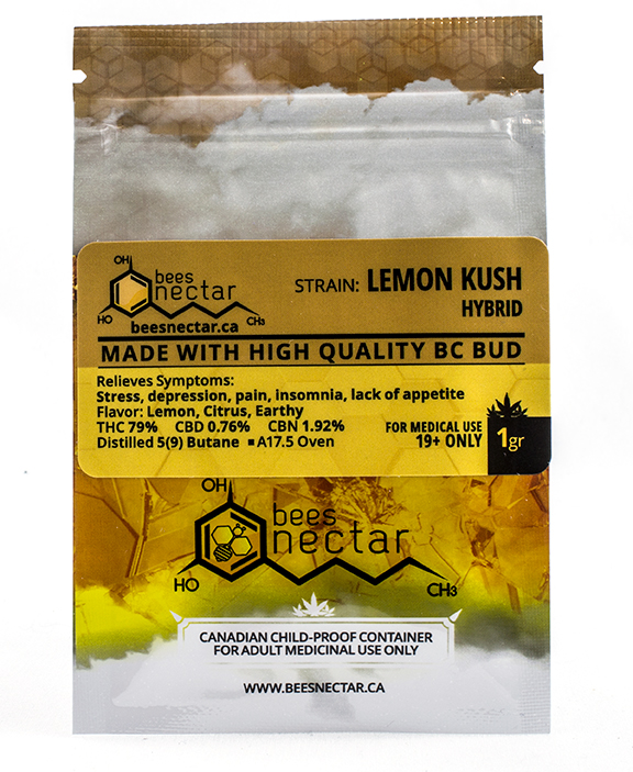 Bees Nectar Shatter - Lemon Kush