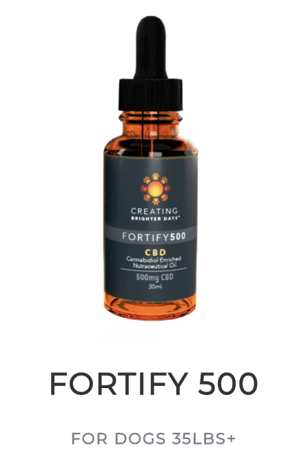 Creating Brighter Days Fortify 500 Pet Tincture