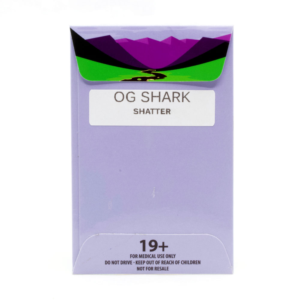 1g OG Shark Shatter by Valley Farms 