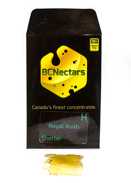 BC Nectars - Black Pack - Royal Kush Shatter