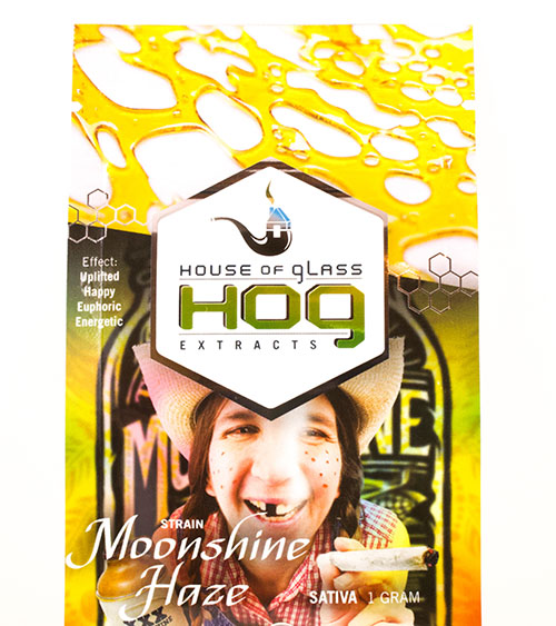 HOG Shatter - Moonshine Haze - Sativa