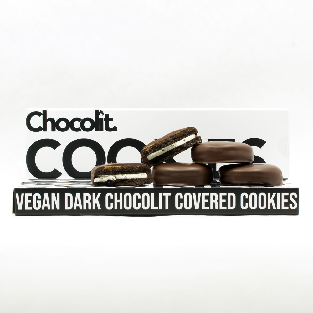 400mg Chocolit VEGAN Dark  Cookies