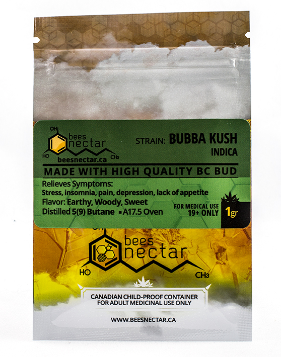 Bees Nectar Shatter-Bubba Kush